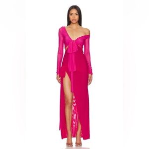 Lovers and Friends “JAYLEEN ASYMMETRIC DRESS” in XS